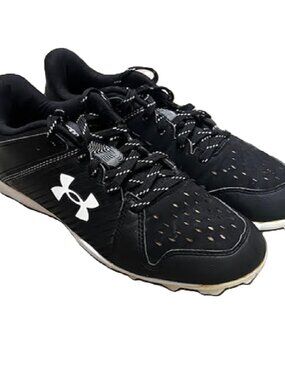 Under Armour Leadoff RM Low Cut Baseball Cleats 6Y Black
